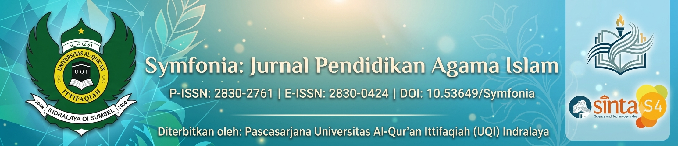 Symfonia: Jurnal Pendidikan Agama Islam